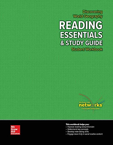 Discovering World Geography, Reading Essentials and Study Guide, Student Workbook (GEOGRAPHY: WORLD & ITS PEOPLE) [Paperback] McGraw Hill