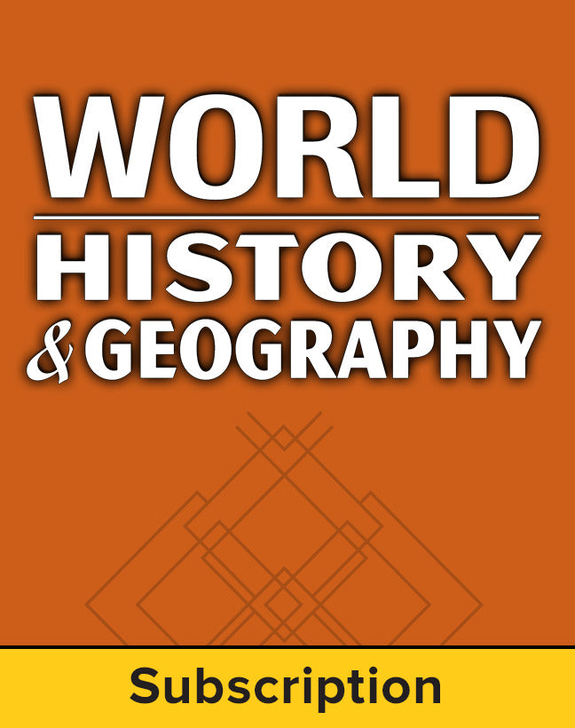 World History & Geography Complete Classroom Set Print Set Of 30 2e