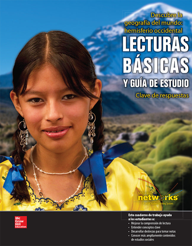 Discovering World Geography Western Hemisphere Spanish Reading Essentials & Study Guide Answer Key