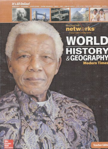 World History and Geography: Modern Times, Teacher Edition (HUMAN EXPERIENCE - MODERN ERA) [Hardcover] McGraw Hill