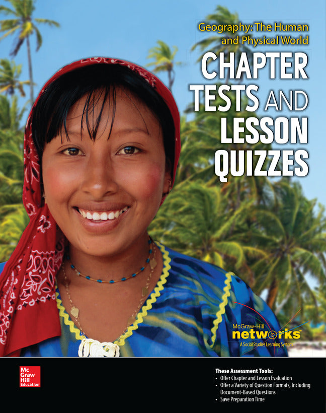 Geography The Human & Physical World Chapter Tests & Lesson Quizzes