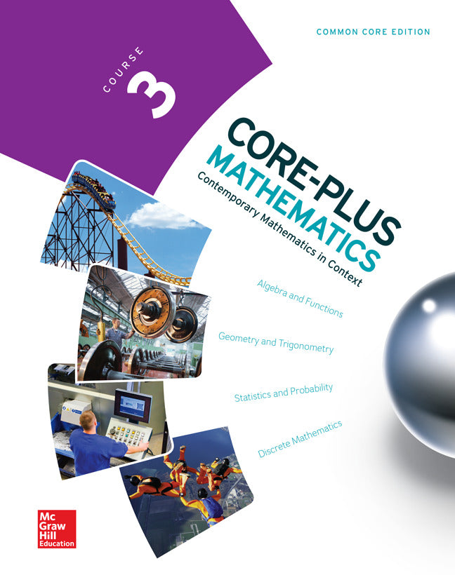 Core Plus Mathematics Course 3 Student Edition