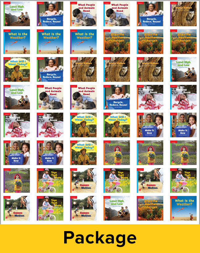 Inspire Science Grade K Leveled Reader Class Set 1 Each Of 48 Books