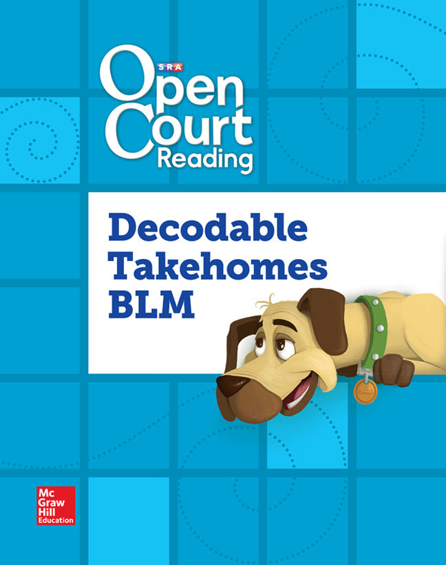 Open Court Reading Core Decodable Takehome Stories Blackline Master Grade 3