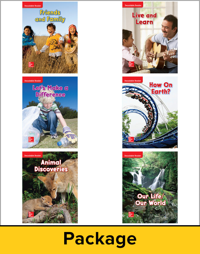 Wonders Decodable Reader Package 6 Each Of 6 Grade 2