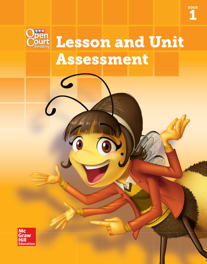Open Court Reading Lesson & Unit Assessment Book 1 Grade 1