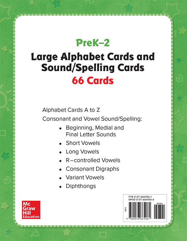 World Of Wonders Grades K 2 Large Alphabet Cards