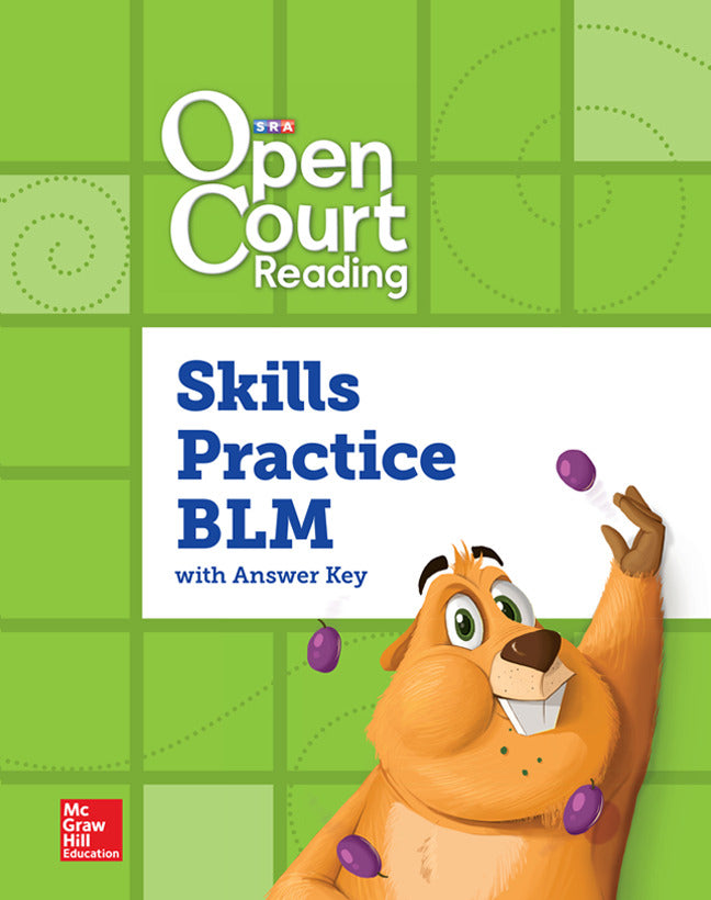 Open Court Reading Foundational Skills Kit Skills Practice Blackline Master Grade 2
