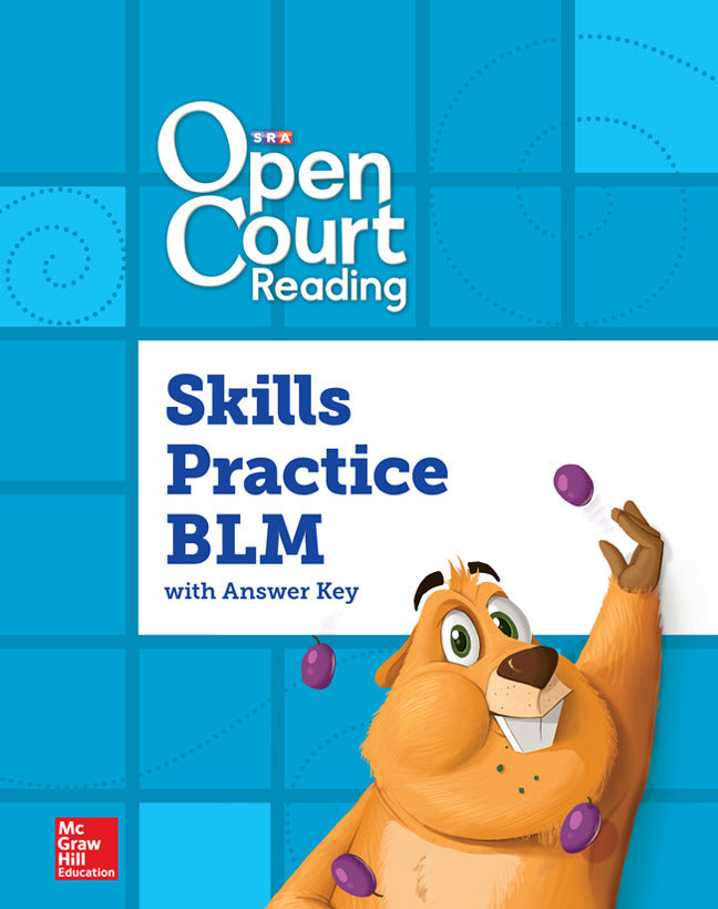Open Court Reading Foundational Skills Kit Skills Practice Annotated Teacher Edition Blackline Master Grade 3