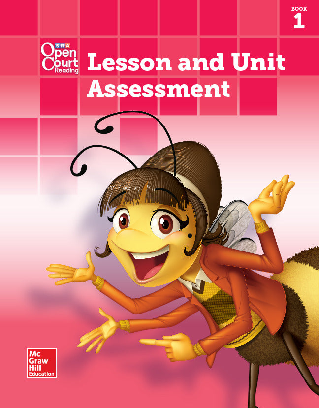 Open Court Reading Lesson & Unit Assessment Book 1 Grade K
