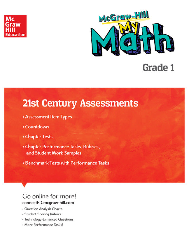 Mh My Math 21st Century Assessment Grade 1