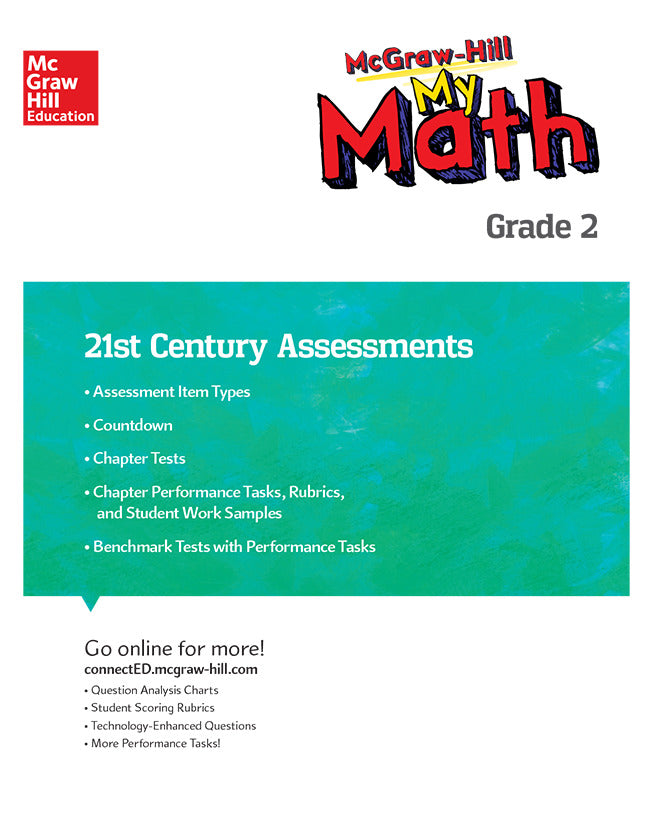 Mh My Math 21st Century Assessment Grade 2