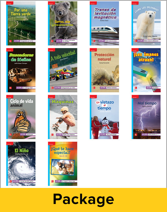 Inspire Science Grade 3 Spanish Leveled Reader Class Set 1 Each Of 14 Titles On Level