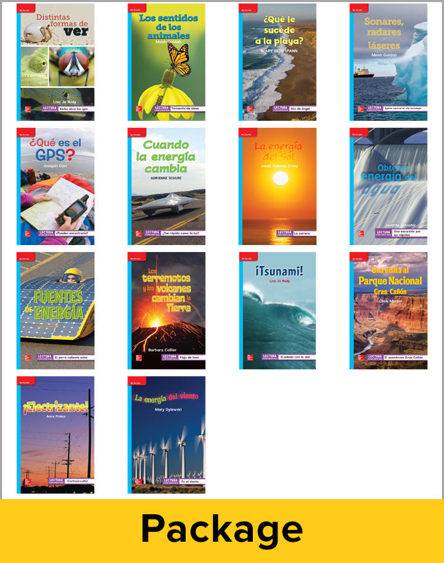 Inspire Science Grade 4 Spanish Leveled Reader Library 6 Each Of 14 Titles On Level