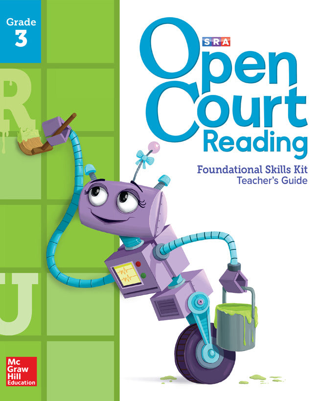 Open Court Reading Foundational Skills Kit Teacher Guide Grade 3