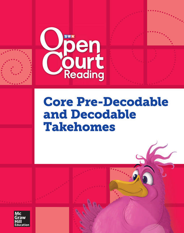 Open Court Reading Core Predecodable & Decodable 4 Color Takehome Set Of 25 Grade K