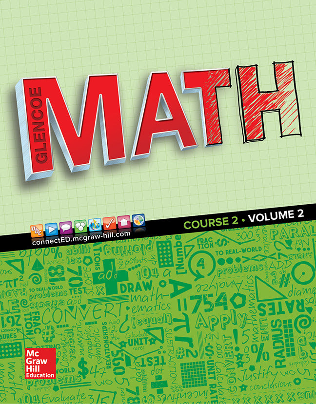 Glencoe Math 2016 Course 2 Student Edition Volume 2