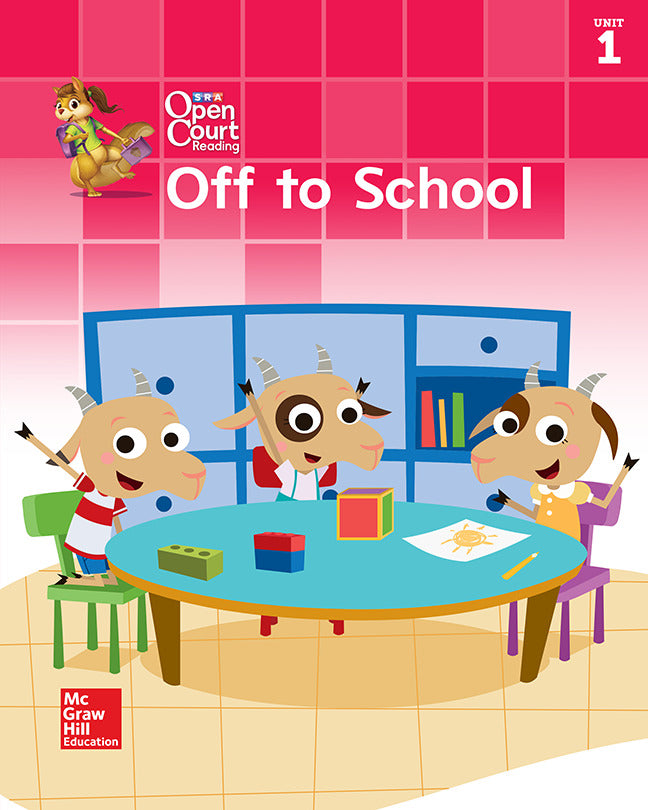 Open Court Reading Little Book Grade K Unit 1 Off To School