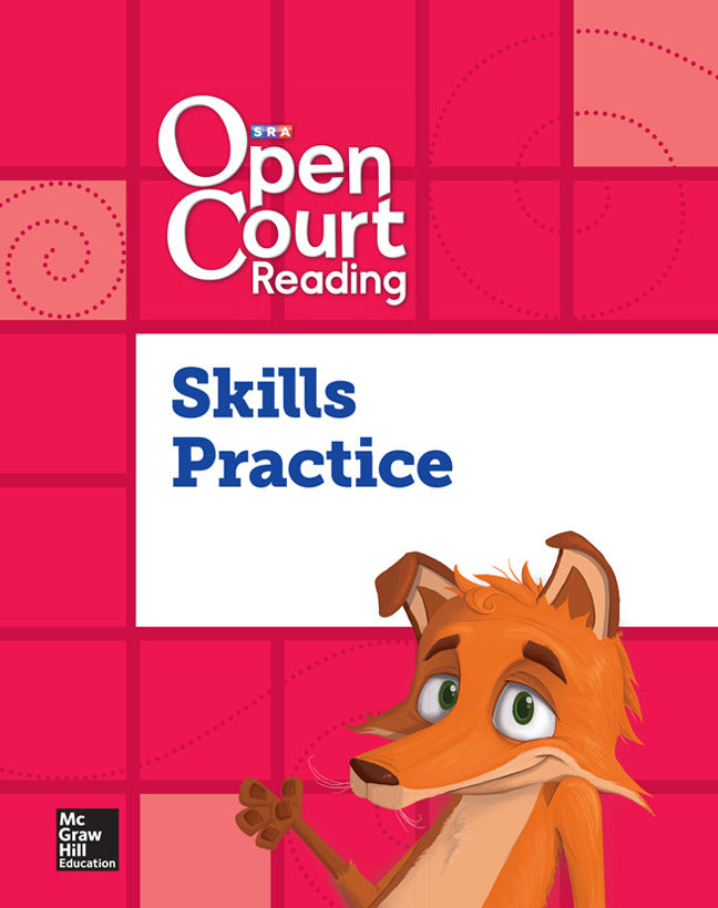 Open Court Reading Foundational Skills Kit Skills Practice Workbook Grade K