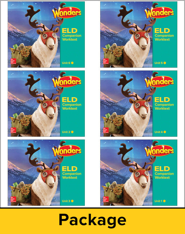 Wonders For English Learners Gr 5 Beginner Companion Worktext Pkg