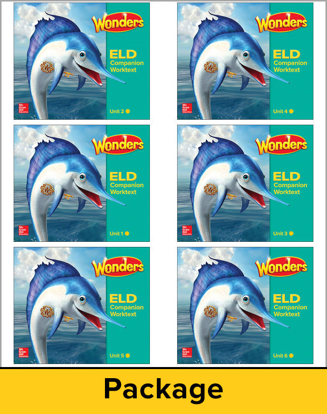 Wonders For English Learners Gr 2 Beginner Companion Worktext Pkg