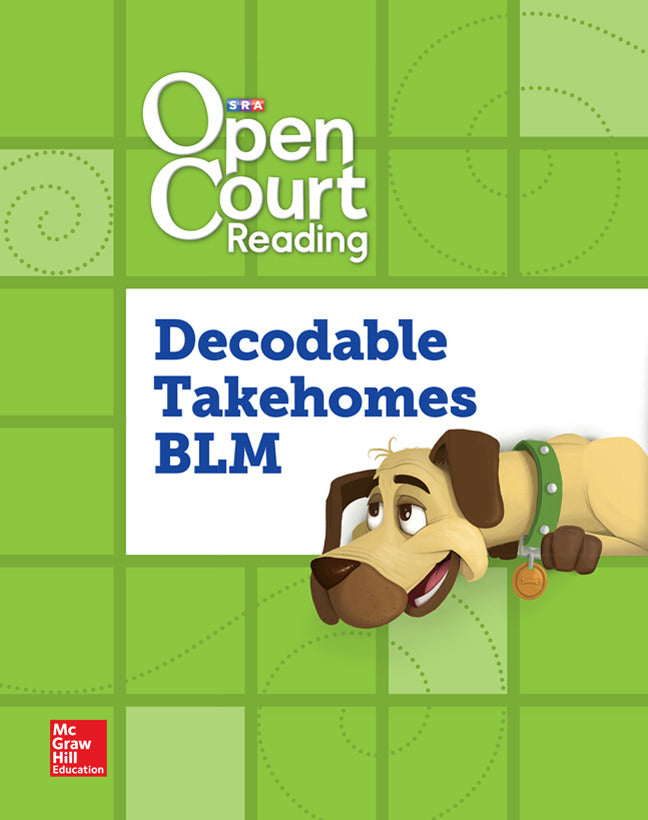 Open Court Reading Core Decodable Takehome Stories Blackline Master Grade 2