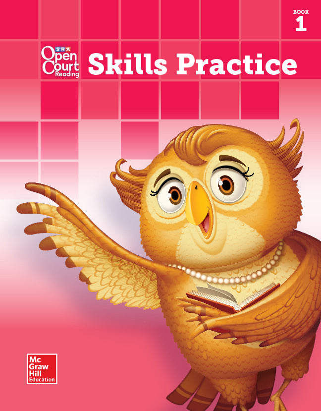 Open Court Reading Skills Practice Workbook Book 1 Grade K