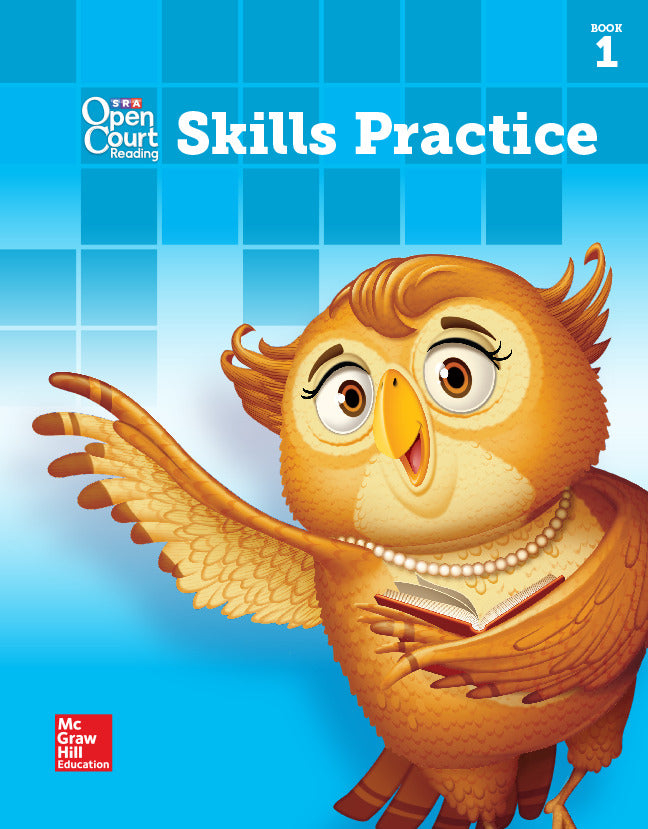 Open Court Reading Skills Practice Workbook Book 1 Grade 3