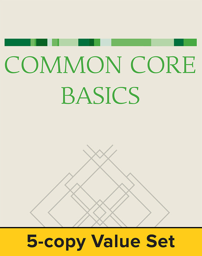 Common Core Basics Spanish Core Subject Module 5 Copy Value Set