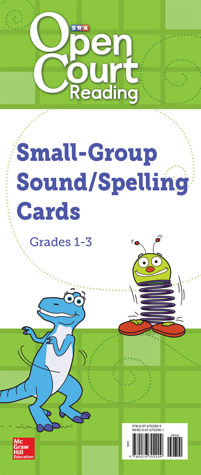Open Court Reading Grades 1 3 Medium Sized Sound Spelling Cards