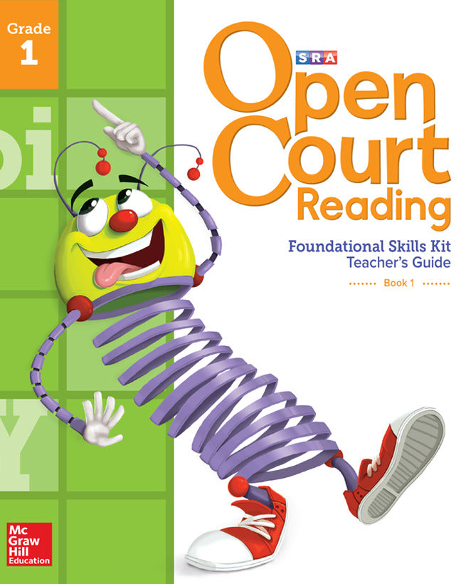 Open Court Reading Foundational Skills Kit Teacher Guide Volume 1 Grade 1