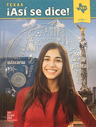Texas AsÃ­ Se Dice Level 1 Student Edition