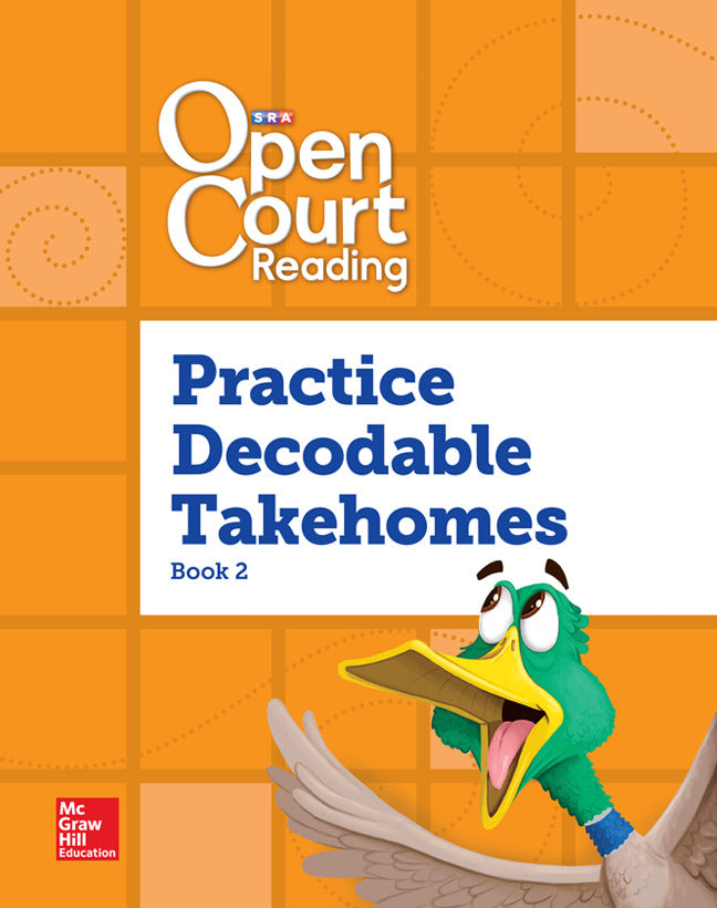 Open Court Reading Practice Predecodable & Decodable 4 Color Takehome Book 2 Grade 1
