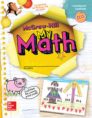Mh My Math Student Edition Grade K Counting & Cardinality