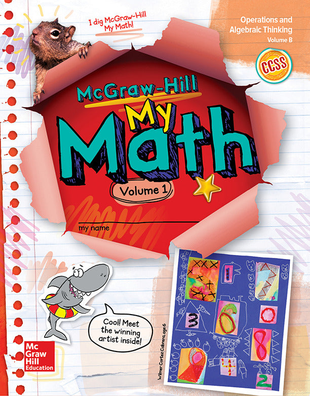 Mh My Math Student Edition Grade 1 Operations & Algebraic Thinking Vol B