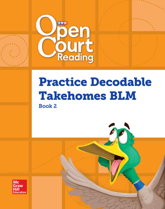 Open Court Reading Practice Decodable Blackline Master Book 2 Grade 1