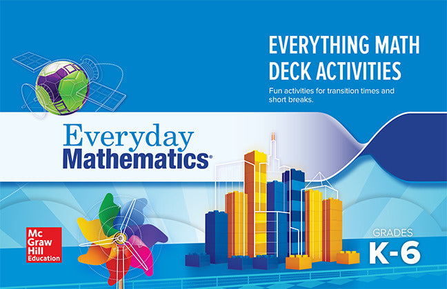 Everyday Mathematics 4 Grades K 6 The Everything Math Card Deck Activity Booklet