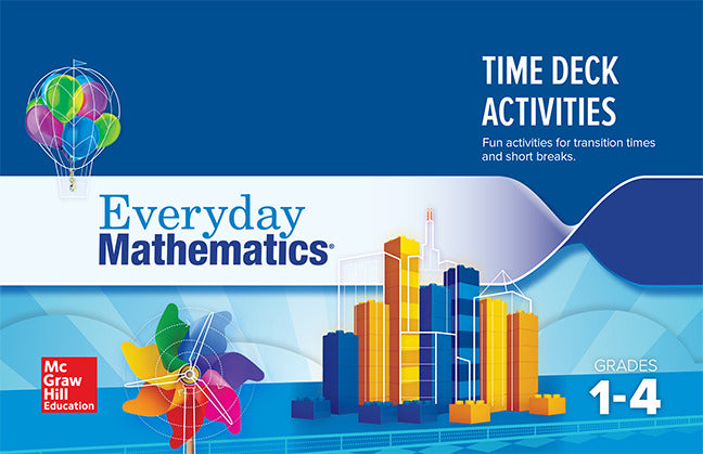 Everyday Mathematics 4 Grades 1 4 Time Card Deck Activity Booklet