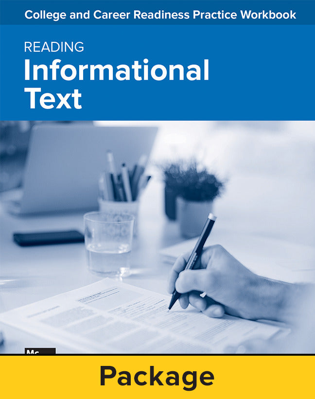 College & Career Readiness Skills Practice Workbook Informational Texts 10 Pack