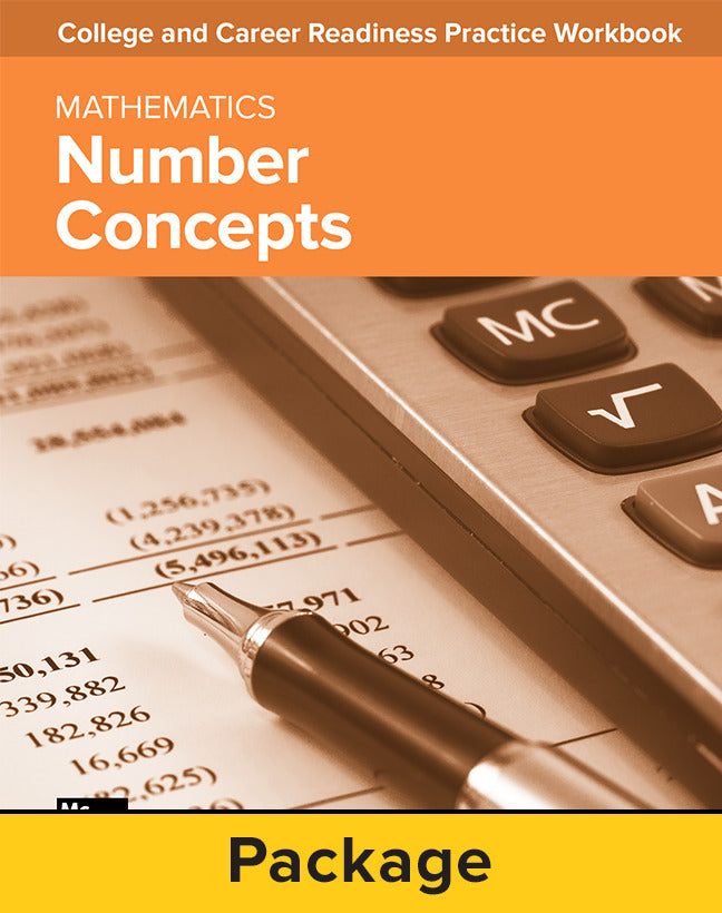 College & Career Readiness Skills Practice Workbook Number Concepts 10 Pack