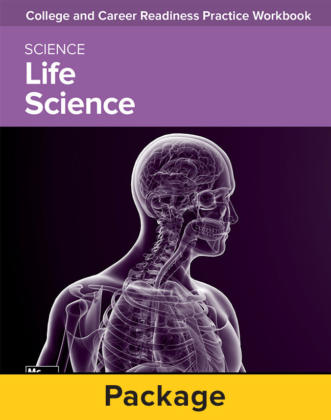 College & Career Readiness Skills Practice Workbook Life Science 10 Pack