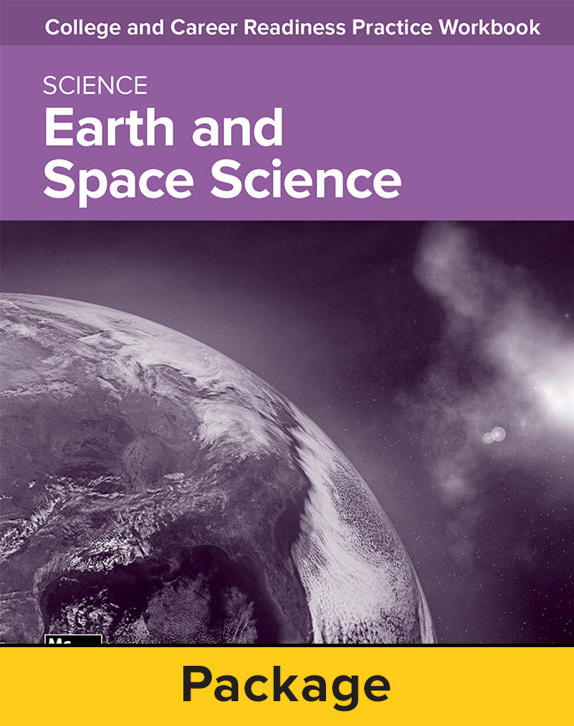 College & Career Readiness Skills Practice Workbook Earth & Space Science 10 Pack