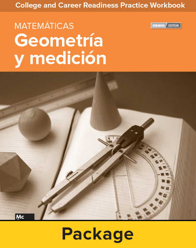 College & Career Readiness Skills Practice Workbook Geometry & Measurement Spanish Edition 10 Pack