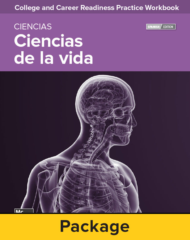 College & Career Readiness Skills Practice Workbook Life Science Spanish Edition 10 Pack