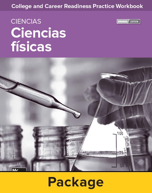 College & Career Readiness Skills Practice Workbook Physical Science Spanish Edition 10 Pack