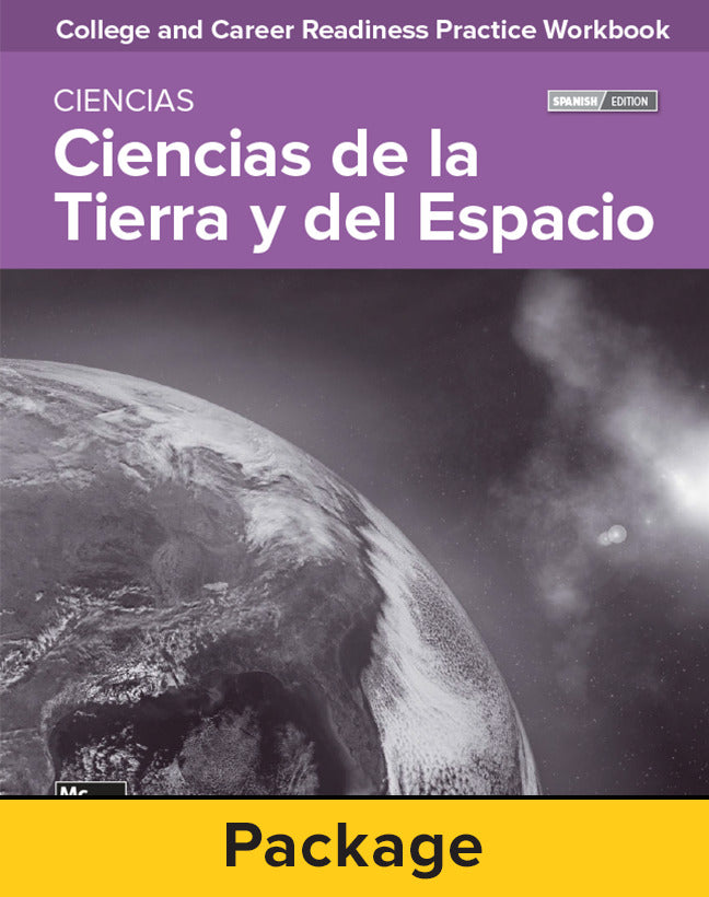College & Career Readiness Skills Practice Workbook Earth & Space Science Spanish Edition 10 Pack