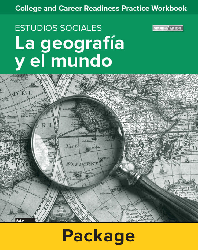 College & Career Readiness Skills Practice Workbook Geography & The World Spanish Edition 10 Pack