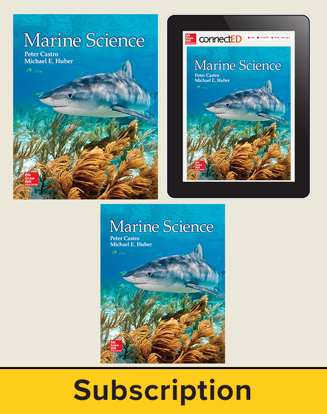 Castro Marine Science 2016 1e Student Print Bundle Student Edition With Marine Science Lab Manual