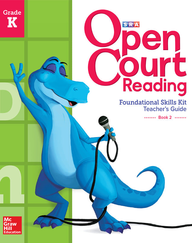 Open Court Reading Foundational Skills Kit Teacher Guide Volume 2 Grade K