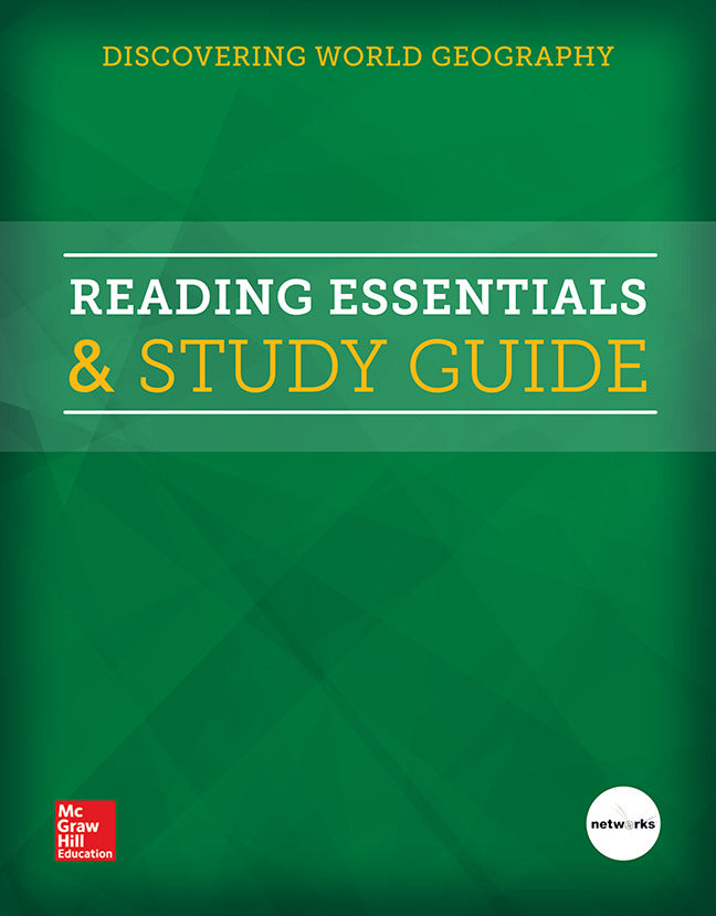Discovering World Geography Reading Essentials & Study Guide Student Edition